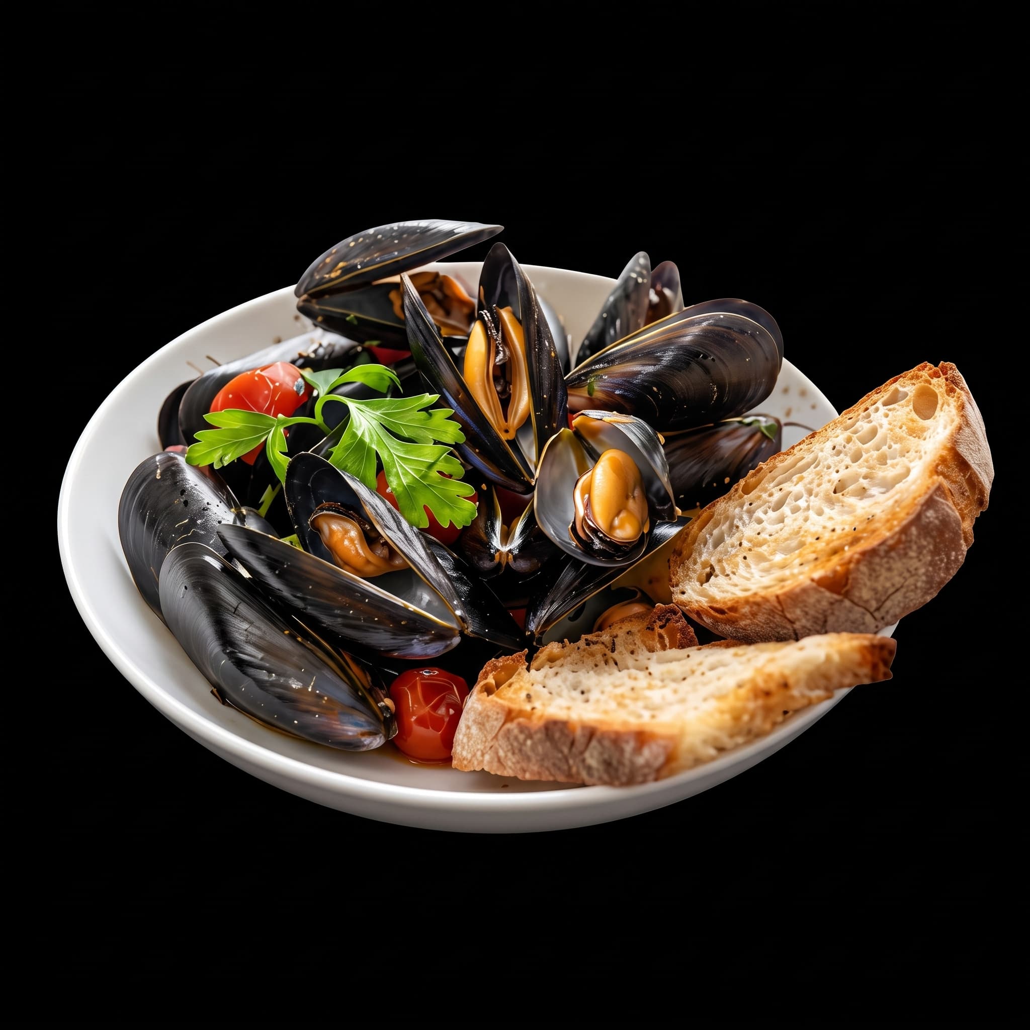 A mussel dish from our kitchen
